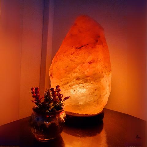 Foto de LAMPARA DE SAL PIEDRA HIMALAYA 2 A 3 KG
