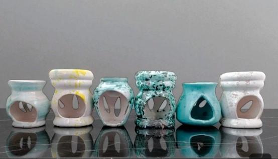 Foto de HORNILLO ESMALTADO MARMOLADO VS MODELOS 11CM