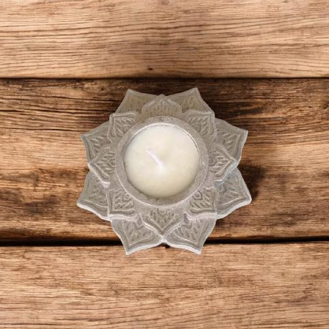 Foto de VELAS DE SOJA MACETA DE MANDALA