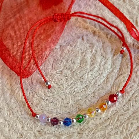 Foto de PULSERA ROJA 7 CHAKRAS