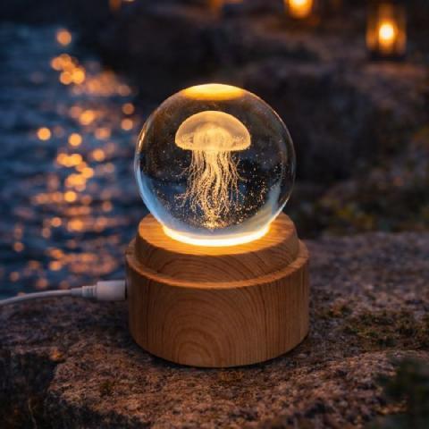 Foto de ESFERA LED MEDUSA 6 CM