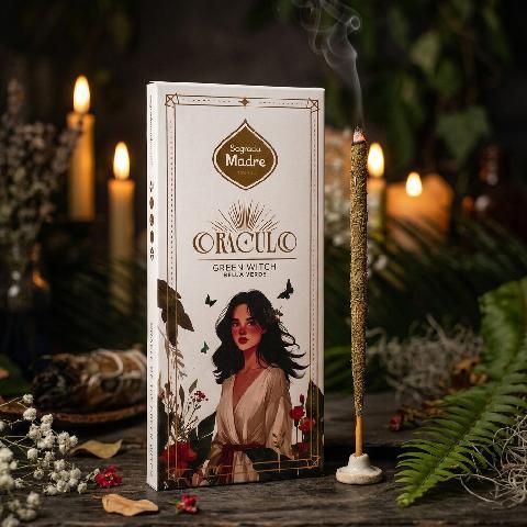 Foto de SAHUMERIOS SAGRADA MADRE ORACULO BRUJA VERDE